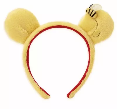 Disney Parks Epcot Winnie The Pooh Headband Ears My Favorite Day Bumble Bee NEW • $28.57