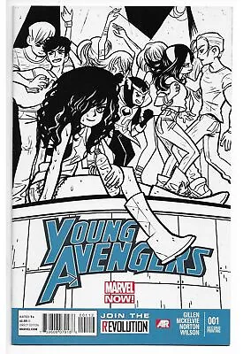 Young Avengers #1 Bryan Lee O'Malley Second Print Variant • £20.99