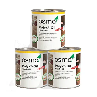 Osmo Polyx Hard Wax Oil Tints - All Colours - All Sizes - Any Sheen - Free P&P • £98.60