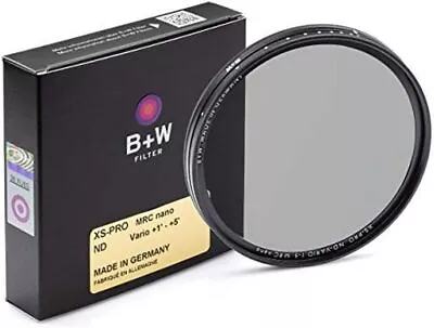 B+W 77mm XS Pro Vario ND Filter With MRC Nano Coating Camera Accessories • $406.43