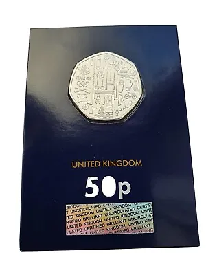 2021 Royal Mint UK Team GB Tokyo Olympics 50p Fifty Pence BU Change Checker Coin • £11.99