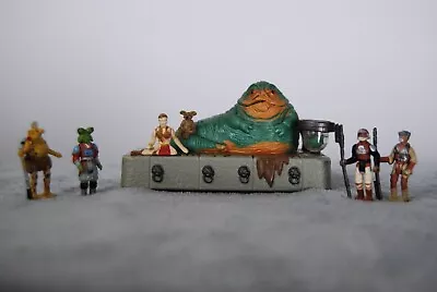 STAR WARS Micro Machines Action Fleet BATTLE PACK #8 Jabba The Hutt Palace 1996 • £15