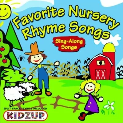 Favorite Nursery Rhymes Songs - Music CD - Various -  2004-09-14 - Kidzup Produc • $6.99