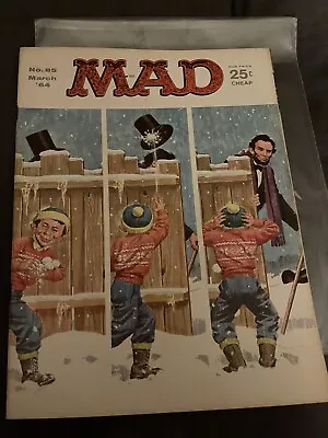 +++ MAD Magazine #85 - March 1964 - VG CONDITION! Shipping Included • $14.90
