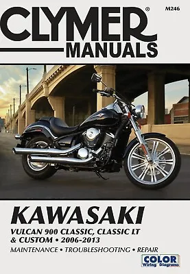 Clymer Manual For Kawasaki Vulcan 900 06-13 • $35.93