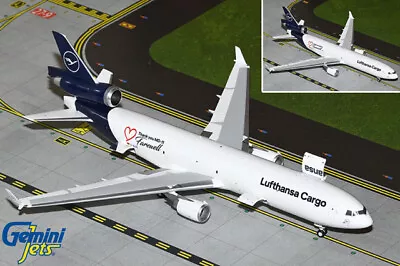 G2DLH1179 GeminiJets MD-11F 1/200 Model D-ALCC Lufthansa Cargo Interactive • $177.98