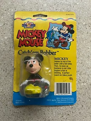 Zebco Mickey Mouse Catch ‘em Bobber 597B New 1994 • $12.89