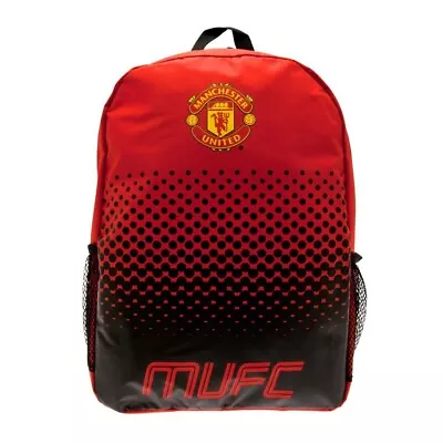 Manchester United FC Official Fade Backpack MUFC Gift • £19.99