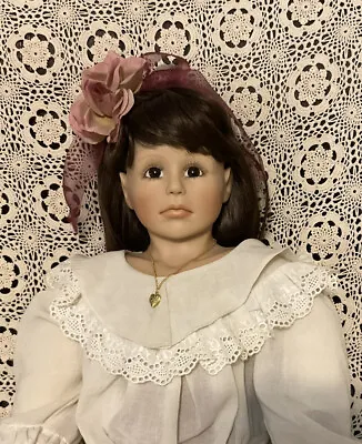 $115 • Buy Zapf Brigitte Leman Life Like Collectors Jasmine Artist Doll W/ Tag 33” 1992