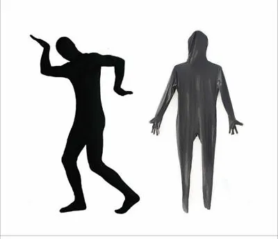 Invisible Morph Suit Party Costume Dress Full Body Men Women Spandex New • $26.99