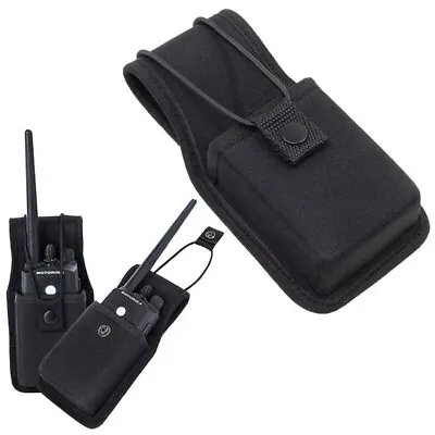 Universal Nylon Radio Case Holder Holster Pouch Bag For Radios Walkie ZS • £2.70