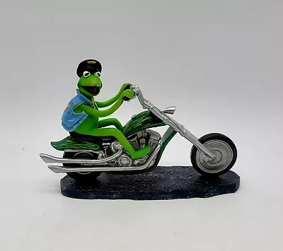 Hamilton Collection Muppets Kermit Motorcycle Figurine Easy Green Rider  • $39.95