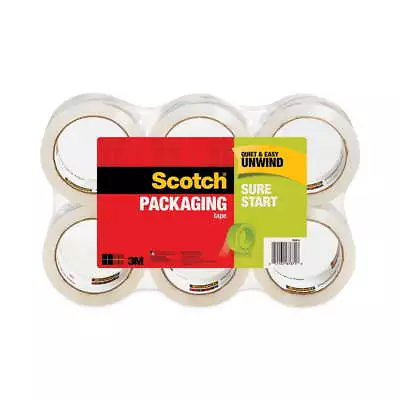 Sure Start Packaging Tape Clear 6 / Pack (Quantity) • $20.90