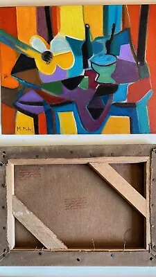 Marcel Mouly  Painting On Canvas - Dimensions: 9.84 X 13.78 IN • $500