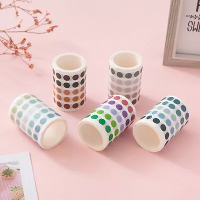$2.74 • Buy 1Roll Washi Tape Scrapbooking Paper Stickers DIY Stationery Colorful Dot Sticker