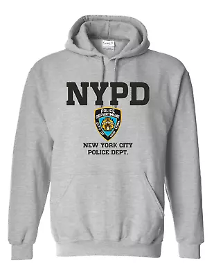 £15.99 • Buy Men's Unisex NYPD Badge Police NEW YORK USA Gift Kids And Adult Unisex Hoodie