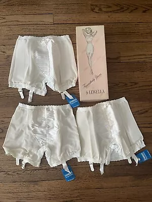 Lewella Power Flex Lot X 3 Girdle Thigh High Stocking Clips NOS Rare Sexy 50s • $175