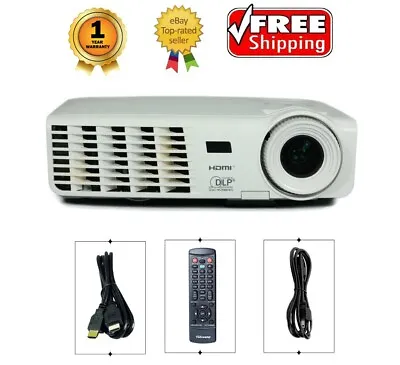 Vivitek D511 DLP Projector (Portable) 2600 ANSI HD 1080i HDMI W/bundle • $151.30