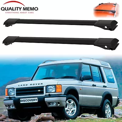 For Land Rover Discovery 1998-2004 Cross Bars Roof Rack Black Roof Bars 2pcs • $123.67