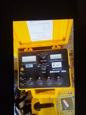 MEGGER BR4 INSULATION TESTER.  Untested  May Work Or Repair  • £100