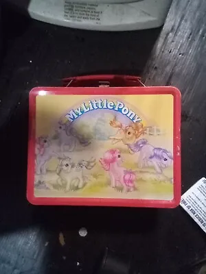 My Little Pony 2003 Hasbro Metal Lunch Box Does Not Include Thermos • $19.99