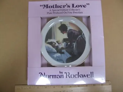 Norman Rockwell -  Mother's Love   Special Edition Porcelain Collectors Plate • $11.99