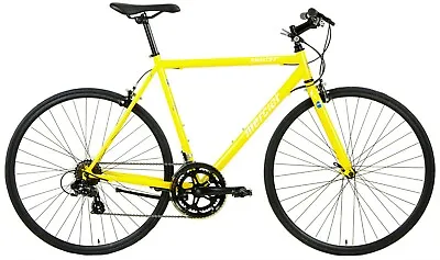 56cm Legal Yellow Mercier Galaxy ST Express Flat Bar Bicycle 700C • $349.95