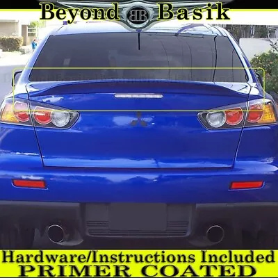 $38.50 • Buy 2008 2009 2010 2011-2017 Mitsubishi Lancer OE Factory Style Spoiler Wing PRIMER