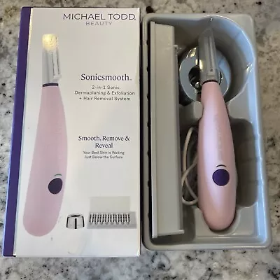 Michael Todd Beauty - Sonicsmooth - Dermaplaning Tool - 2 In 1 Women’s • $74.39