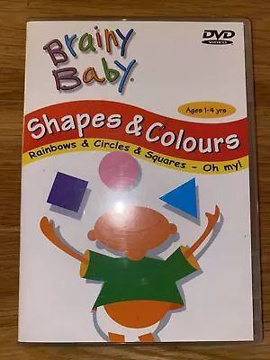 £4.99 • Buy Brainy Baby Shapes & Colours - Free Postage