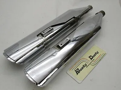 Pair Of Harley Vance & Hines V&H 99-16 Touring Exhaust Mufflers D721RC D720RC • $299.99