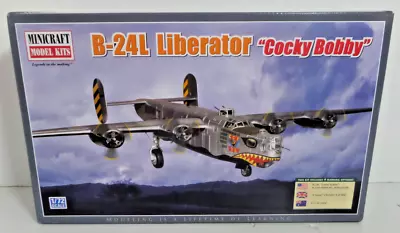 B-24L Liberator  Cocky Bobby  1:72 Scale Minicraft 11647 2010vintage Sealed Bags • $61.05