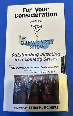 The Drew Carey Show Fyc Vhs Review Screener Ryan Stiles Rare Sitcom Promo Oop • $44.79