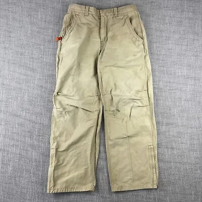 Vintage Y2K Gap Loose Straight Parachute Pants Mens 30x28 Khaki Hiking Utility • $31.95