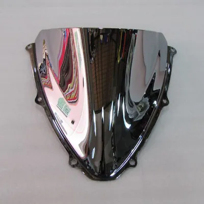 Silver Screen Double Bubble Windshield For Suzuki GSXR 600 750 K6 2006 2007 • $44.74