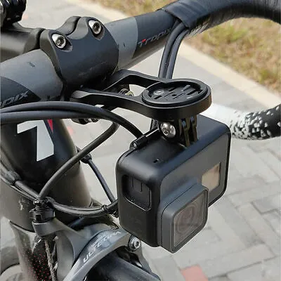 New Bike Stem Extension Computer Mount Holder For Garmin Edge GPS GoPro Bracket • $6.75