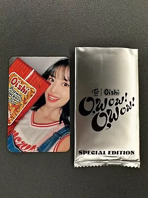 MOMO Selca Twice X Oishi NEW SPECIAL EDITION KPOP Photocard Philippine Exclusive • $19.95