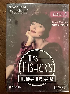 Miss Fisher's Murder Mysteries: Series 3 (DVD 2015) • $6.20