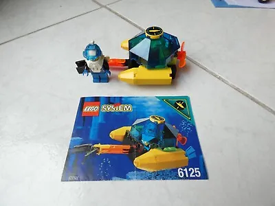 LEGO System 6125 Aquazone Aquanauts Sea Sprint With Instructions • $12.94