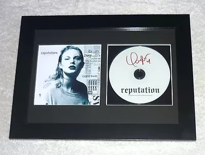 Taylor Swift Reputation 2017 Signature CD Mounted Framed Black Edition Signed* • $69.99