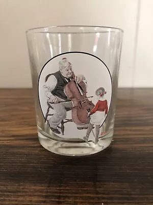 Vintage Norman Rockwell Glassware Curtis Publishing Co A Meeting Of Minds • $6.49