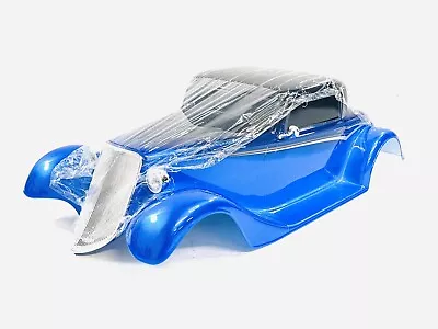 Traxxas 9333X 4-Tec 3.0 Factory Five '33 Hot Rod Coupe Blue Complete Body W/LED • $59.99