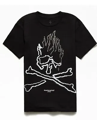 Travis Scott Cactus Jack For Mastermind Skull T-shirt Black Japan Size X-Large • $65