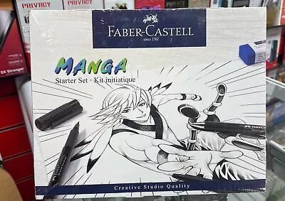 Faber-Castell - Pitt Artist Pen India Ink Pen Manga Starter Set (1... Toy NEW • £24.99