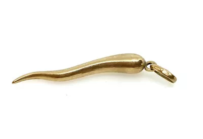 £99 • Buy Gold Horn Of Plenty Pendant 9ct Yellow Gold Horn Of Plenty Pendant Large Horn
