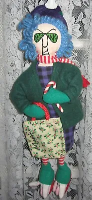 Maxine Hallmark Christmas Cloth Doll Cute ! • $16