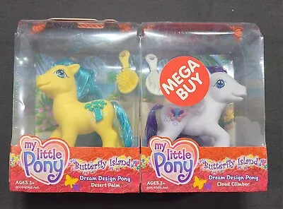 New! My Little Pony G3 Butterfly Island Cloud Climber & Desert Palm 2 Pack NIB • $30