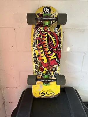 $189.99 • Buy Jeff Kendall Santa Cruz Graffiti Yellow Skateboard Z-Flex Trucks