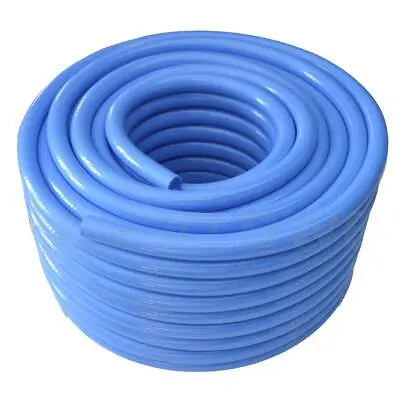 Food Grade Hose 10mm 3/8  Fresh Water Pipe Blue By The Metre Caravan Motorhome • £2.72