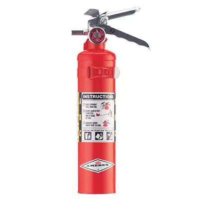Amerex 2.5 Lb ABC Fire Extinguisher W/ Aluminum Valve & Vehicle Bracket Amerex • $49.32